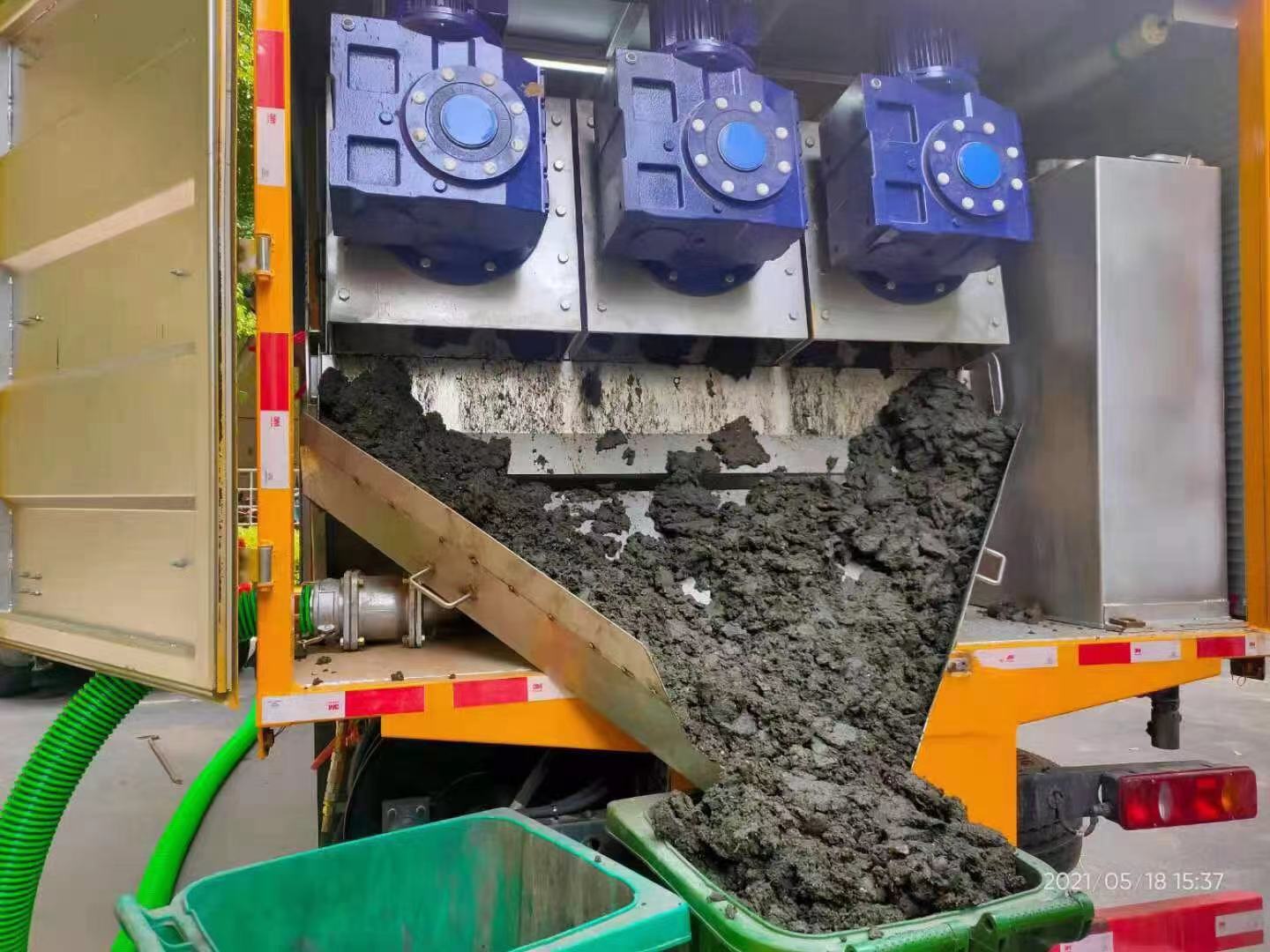 澜沧化粪池清掏城市维护站-泥浆净化干湿分离处理